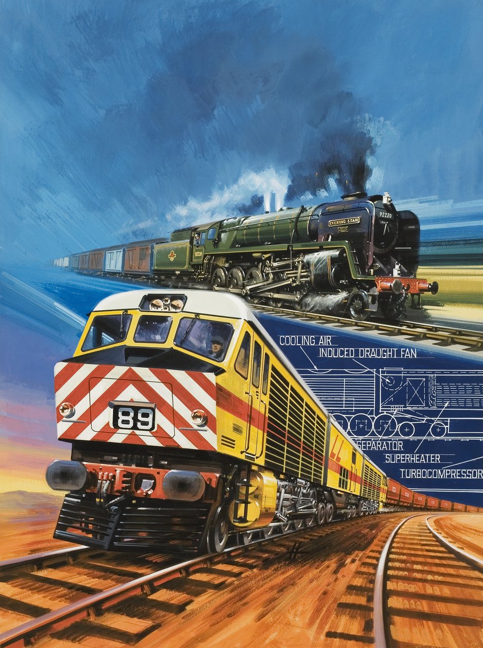 A New Challenge for Steam by Wilf (20th century) Hardy