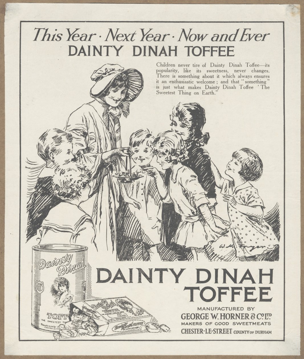 Dainty Dinah Toffee by Wilfred Fryer