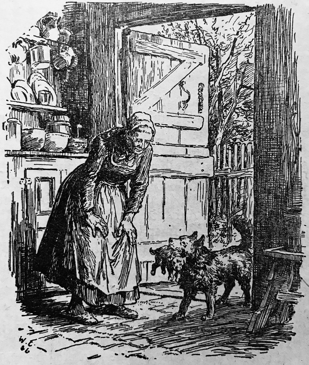 Drawing by Wilhelm Claudius by Wilhelm Claudius