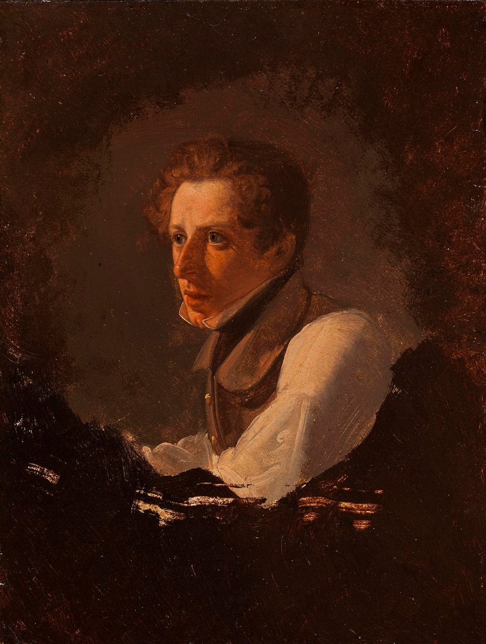 Portrait of Heinrich Marr by Wilhelm Bendz
