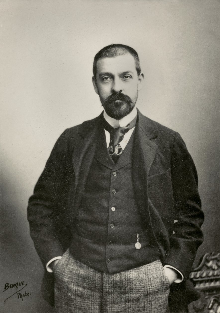 Portrait of Writer Maurice Desvallieres by Wilhelm Benque