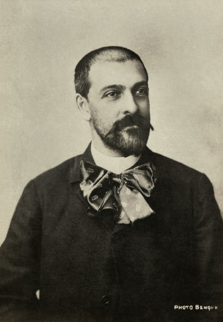 Portrait of Writer Maurice Desvallieres by Wilhelm Benque