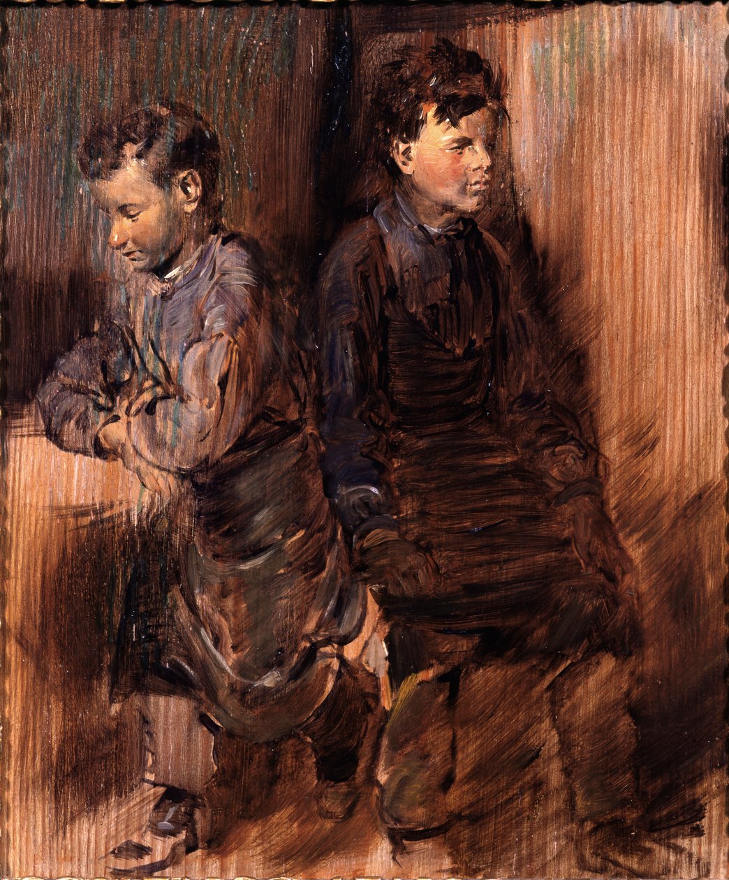 Two Boys by Wilhelm Busch