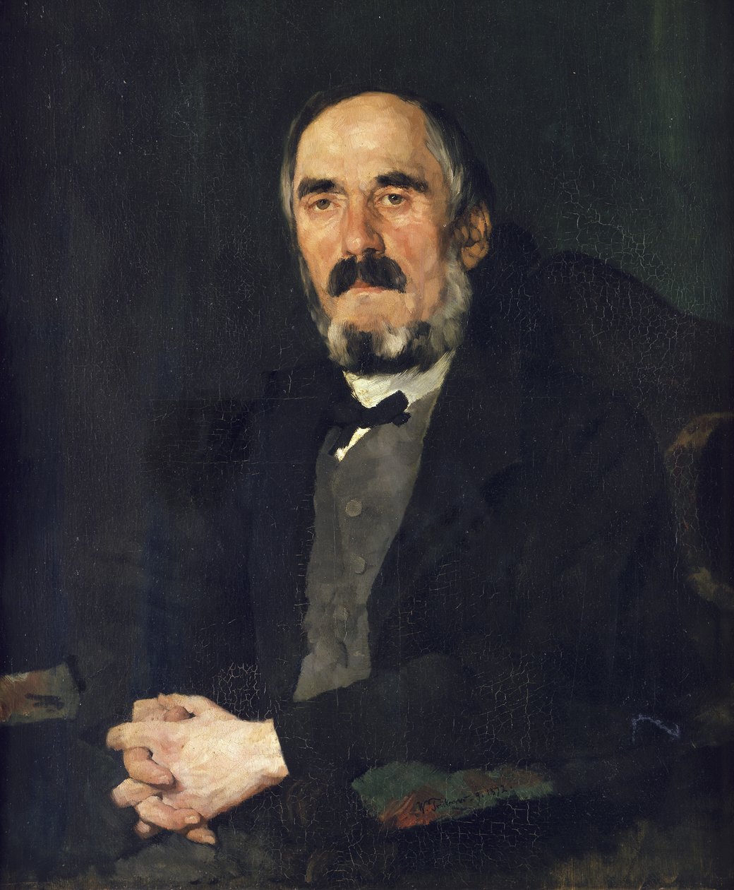 Mayor Wilhelm Hoffmeister by Wilhelm Trübner