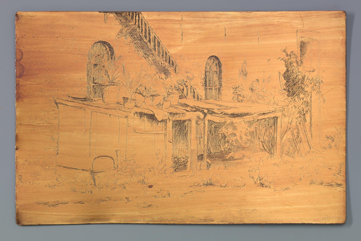 Old Chicken Coop near Voorburg by Willem Adrianus Grondhout