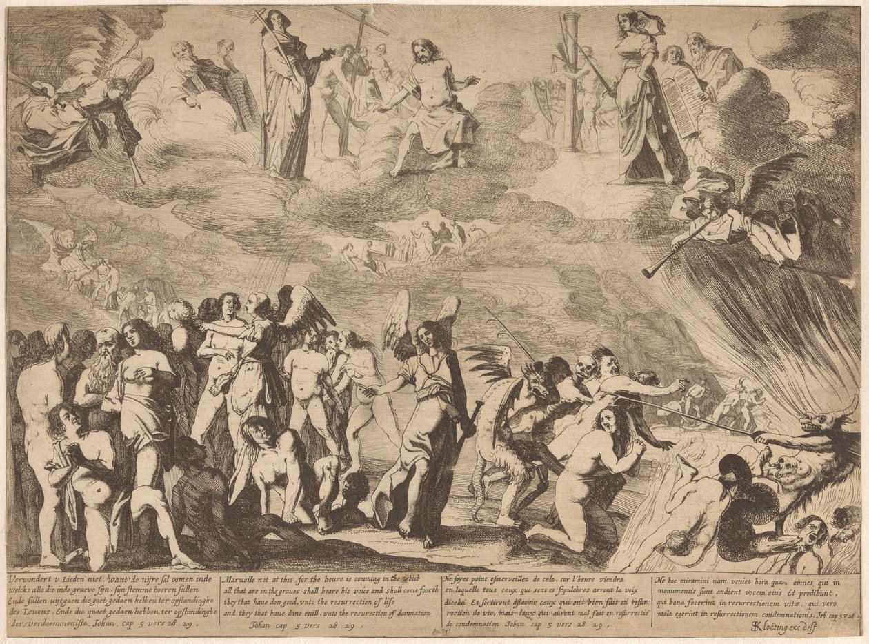 The Last Judgment by Willem Basse (attributed to)