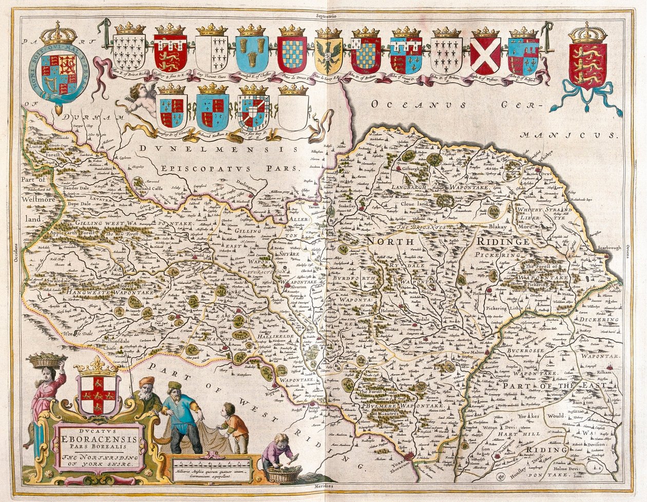 North part of Yorkshire, in 
