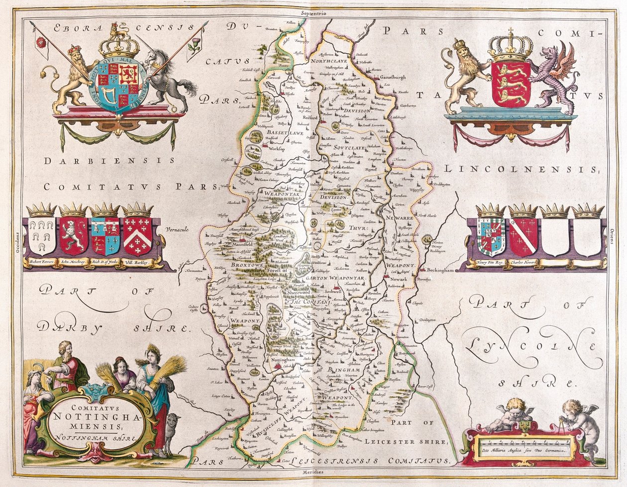 Nottinghamshire, in 