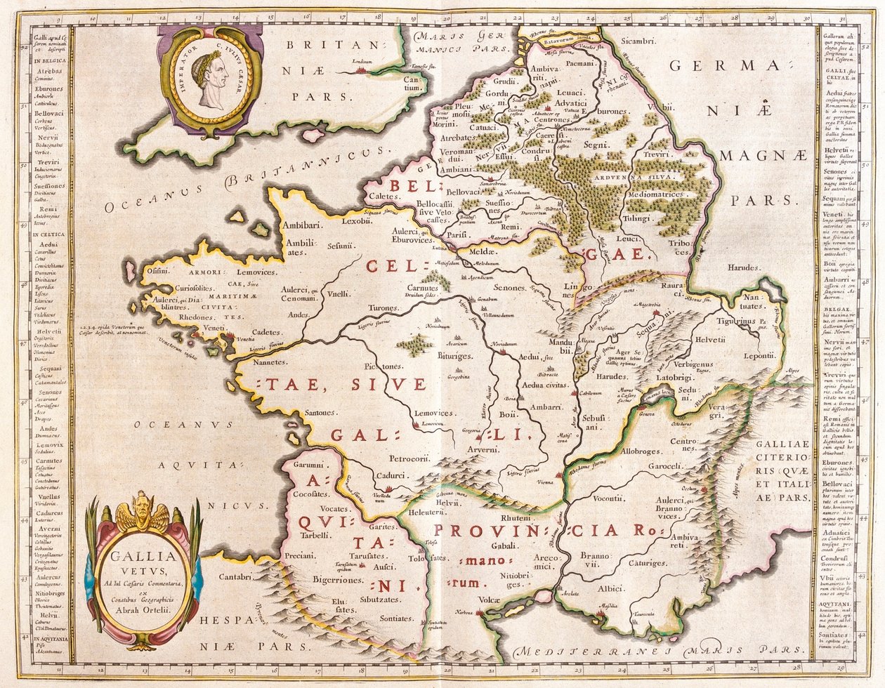 Roman Empire during Caesar, in 