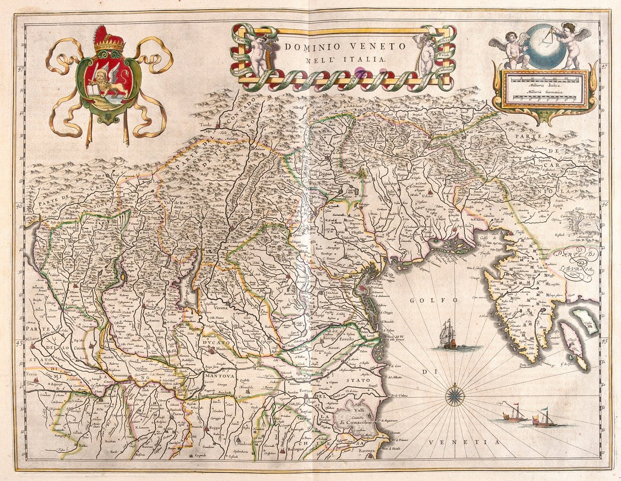 Territory of Veneto and Treviso, Italy, in 