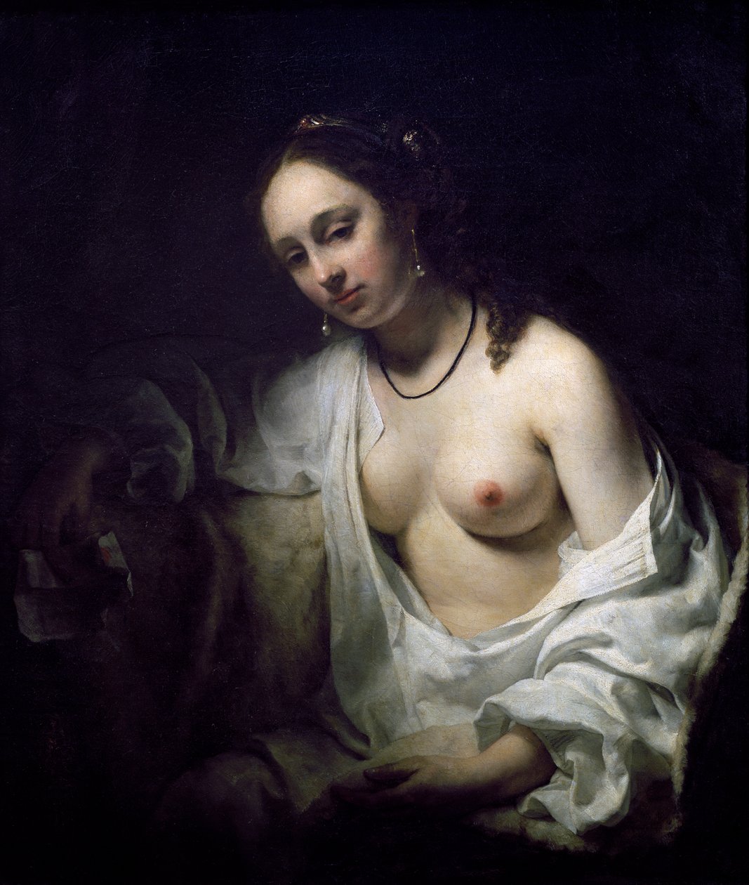 Bathsheba Receiving Letter from David by Willem Drost