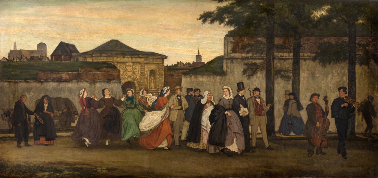 Antwerp Wedding by Willem II Linnig
