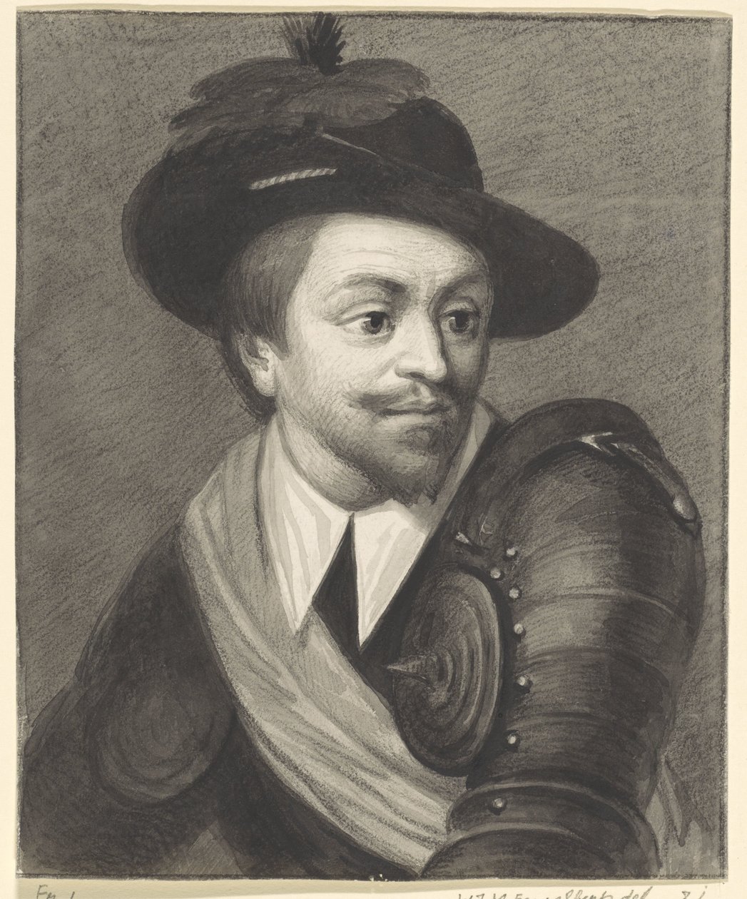 Portrait of Adolf, Count of Nassau by Willem Jodocus Mattheus Engelberts
