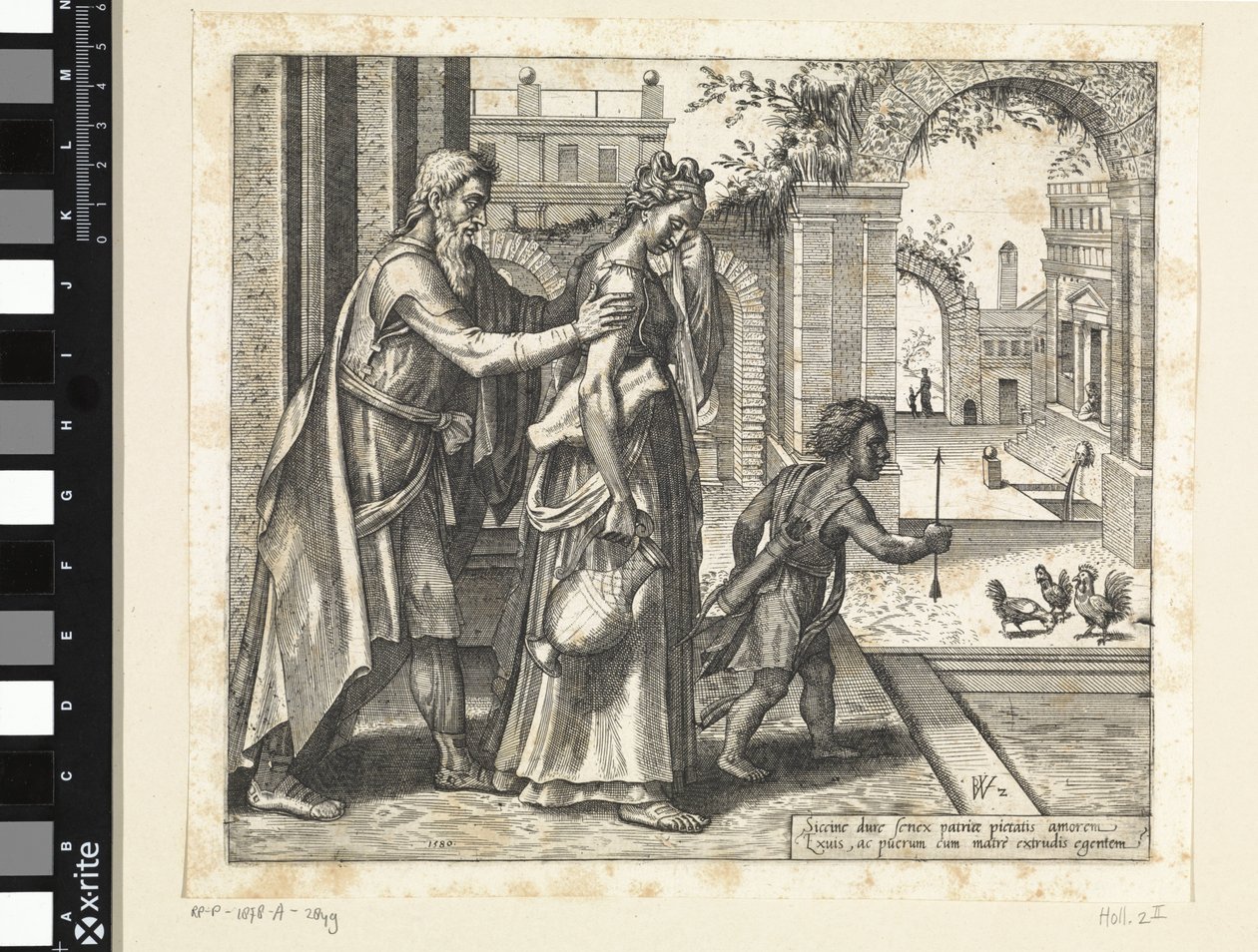 The Expulsion of Hagar and Ishmael (The Story of Hagar and Ishmael) by Willem Thibaut