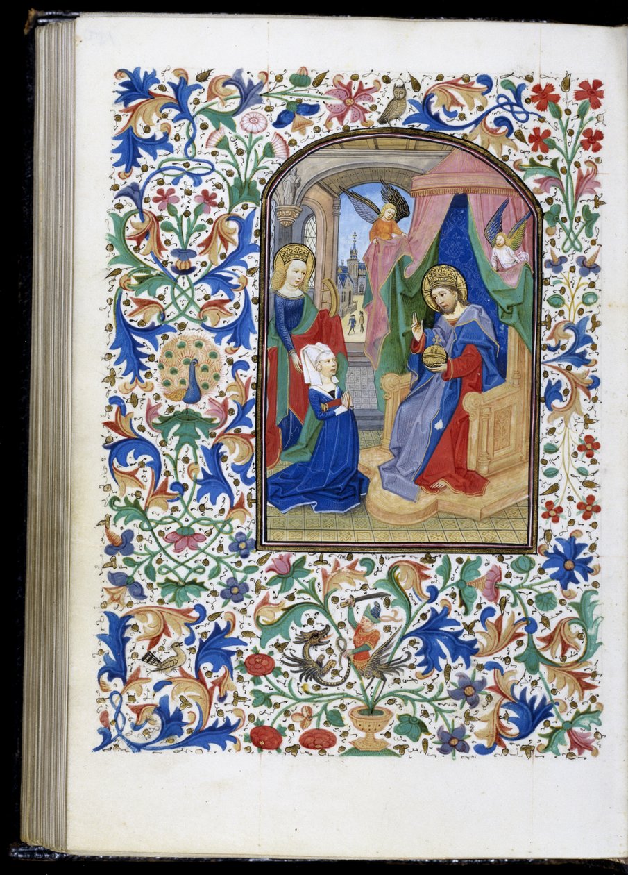 Owner Presented to Christ by Saint Catherine by Willem Vrelant