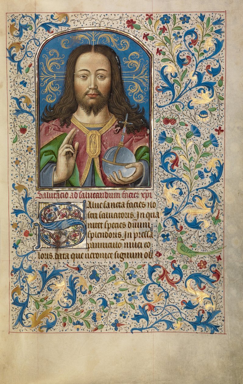 Salvator Mundi by Willem Vrelant