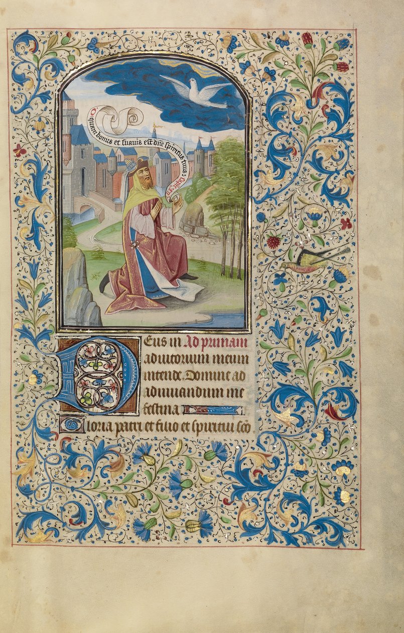 Solomon Praying to the Holy Spirit by Willem Vrelant