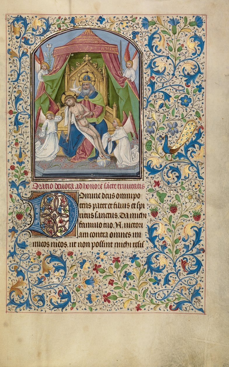 The Throne of Grace Trinity by Willem Vrelant