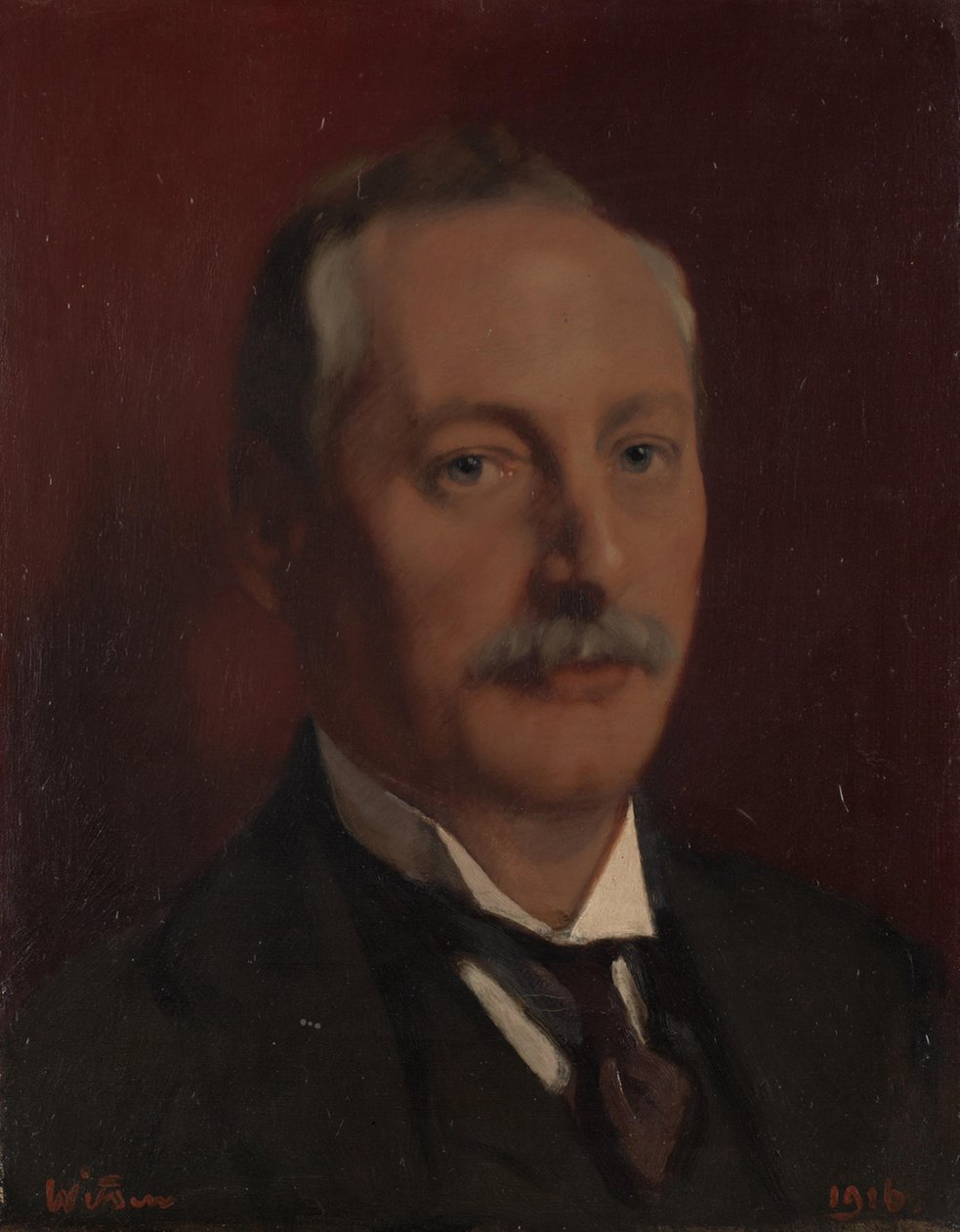 Alfred Gideon Boissevain (1870-1922), Director and Editor-in-Chief of Algemeen Handelsblad by Willem Witsen
