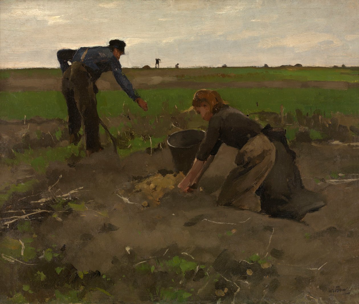 Potato Diggers by Willem Witsen