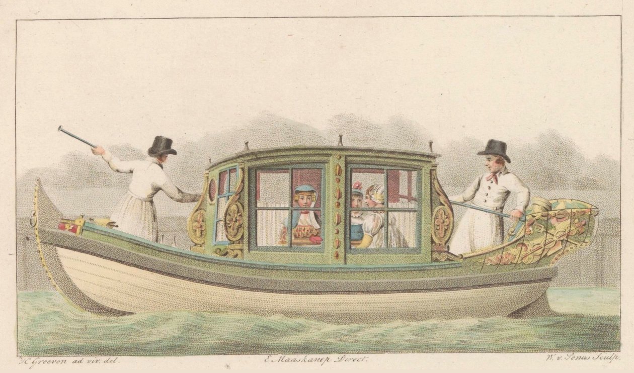 Zaans Tentjacht, 1816 by Willem van Senus