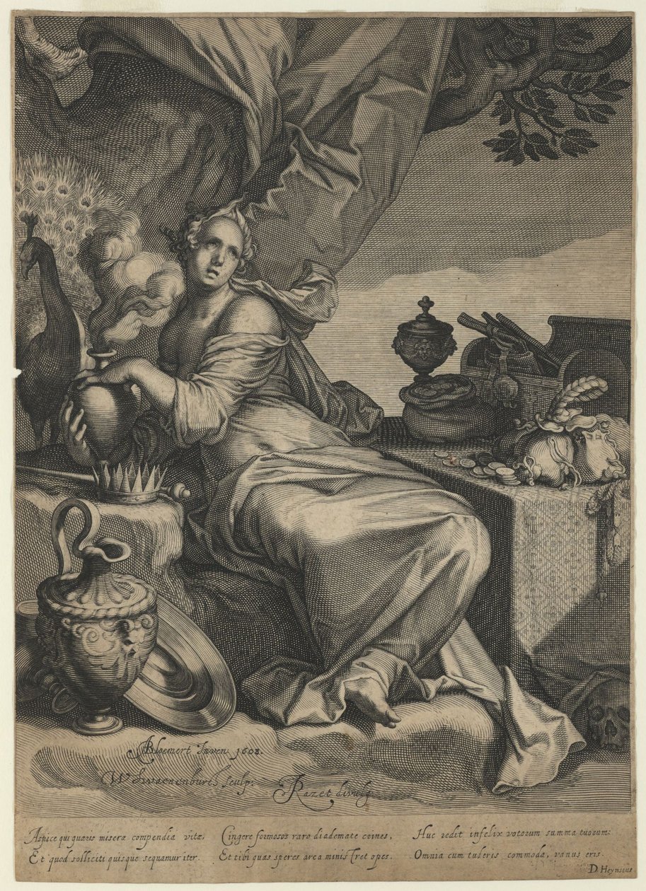 Allegory of the Vanity and Transitory Nature of Worldly Possessions by Willem van Swanenburgh