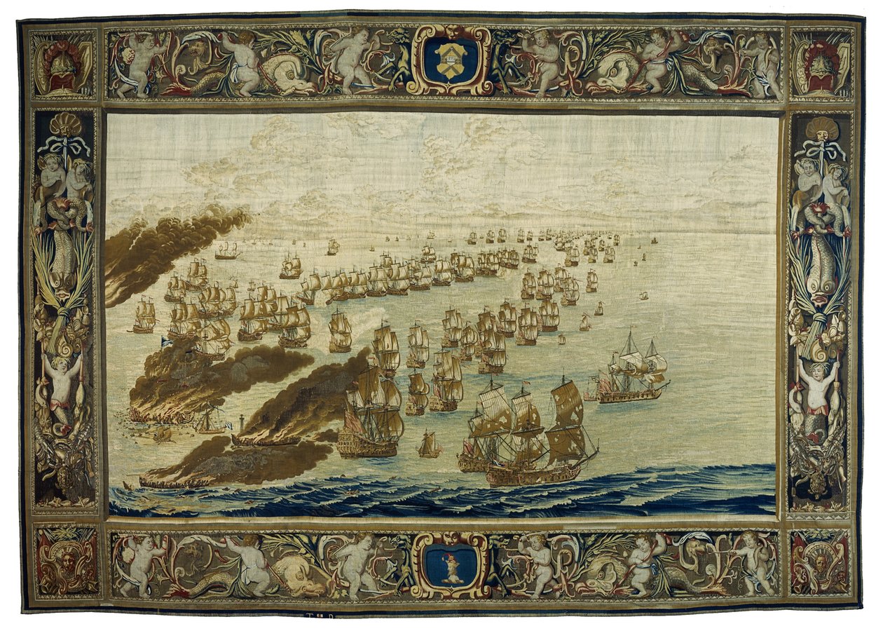 The Mortlake tapestry depicts the fire of the 