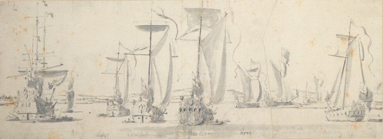 Visit of Charles II to the 