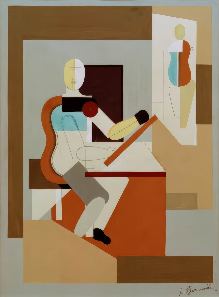 The Painter by Willi Baumeister
