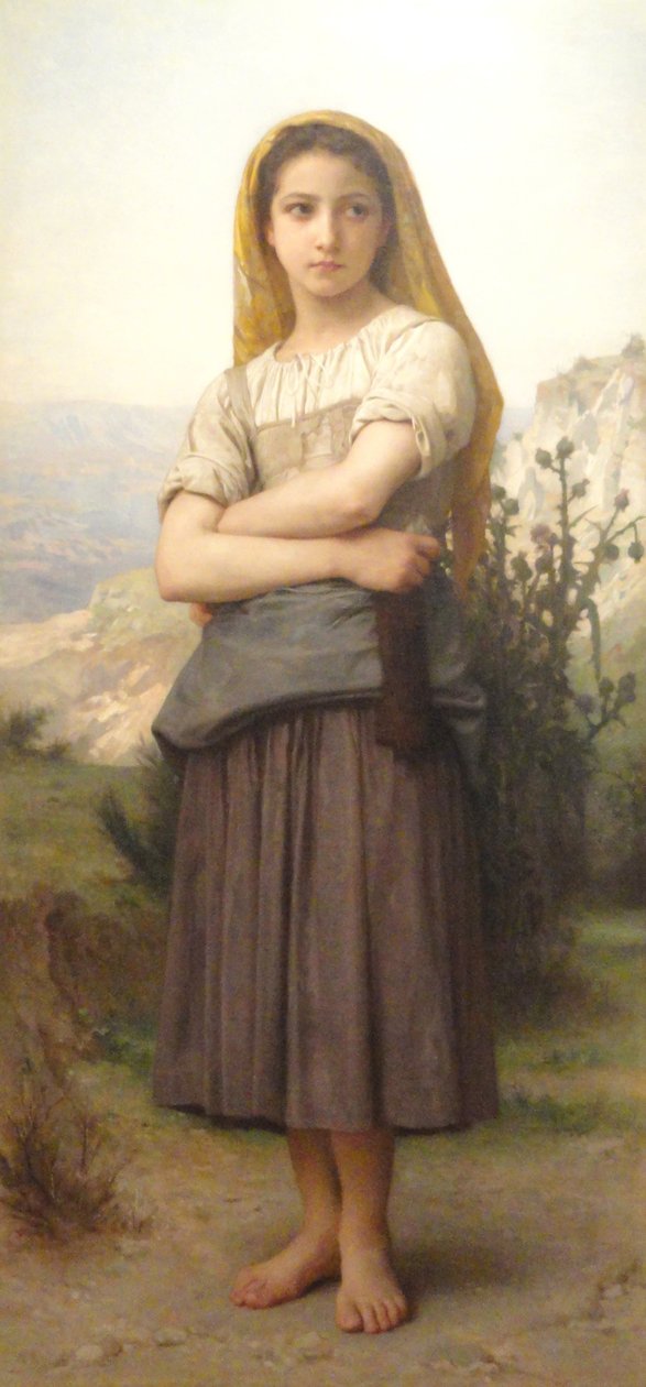 Young Girl by William-Adolphe Bouguereau