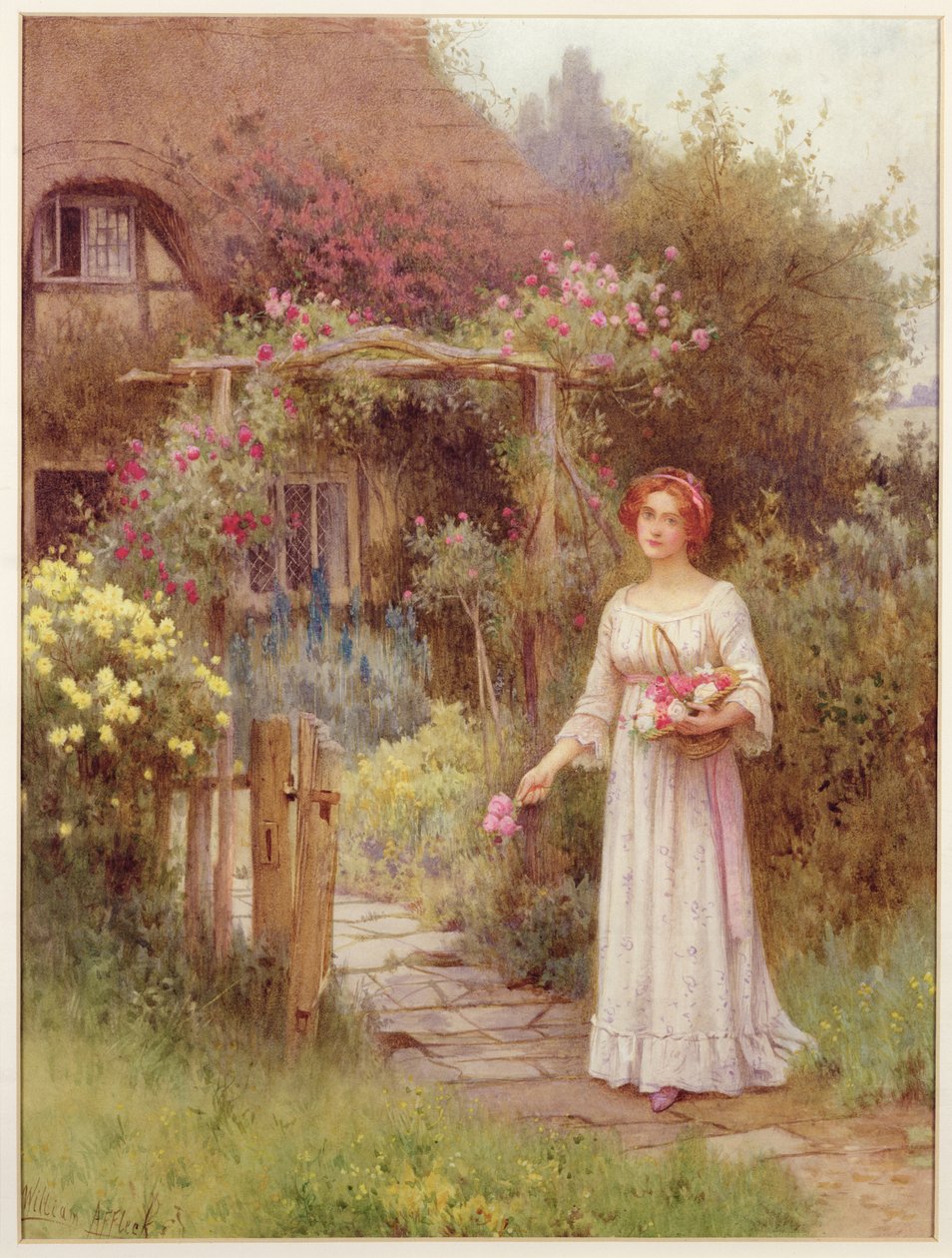 At the Garden Gate by William Affleck
