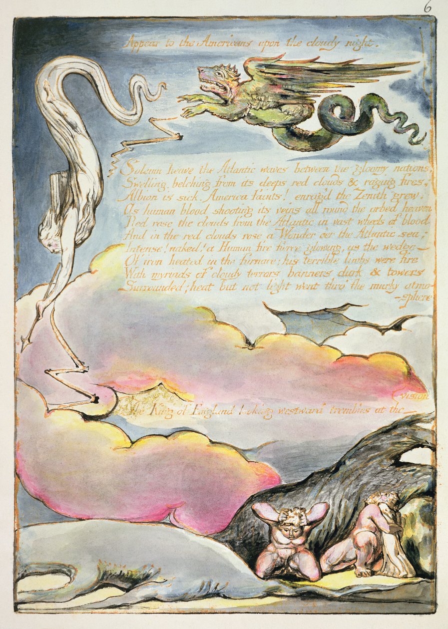 Appears to the Americans, plate 4 from 
