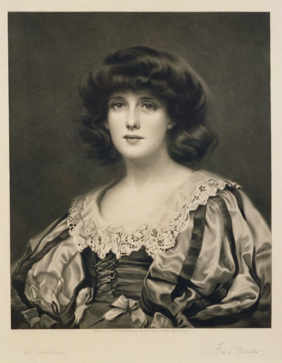 Lorna Doone, engraved by Fred Miller, published by Robert Dunthorne by William Clark Wontner