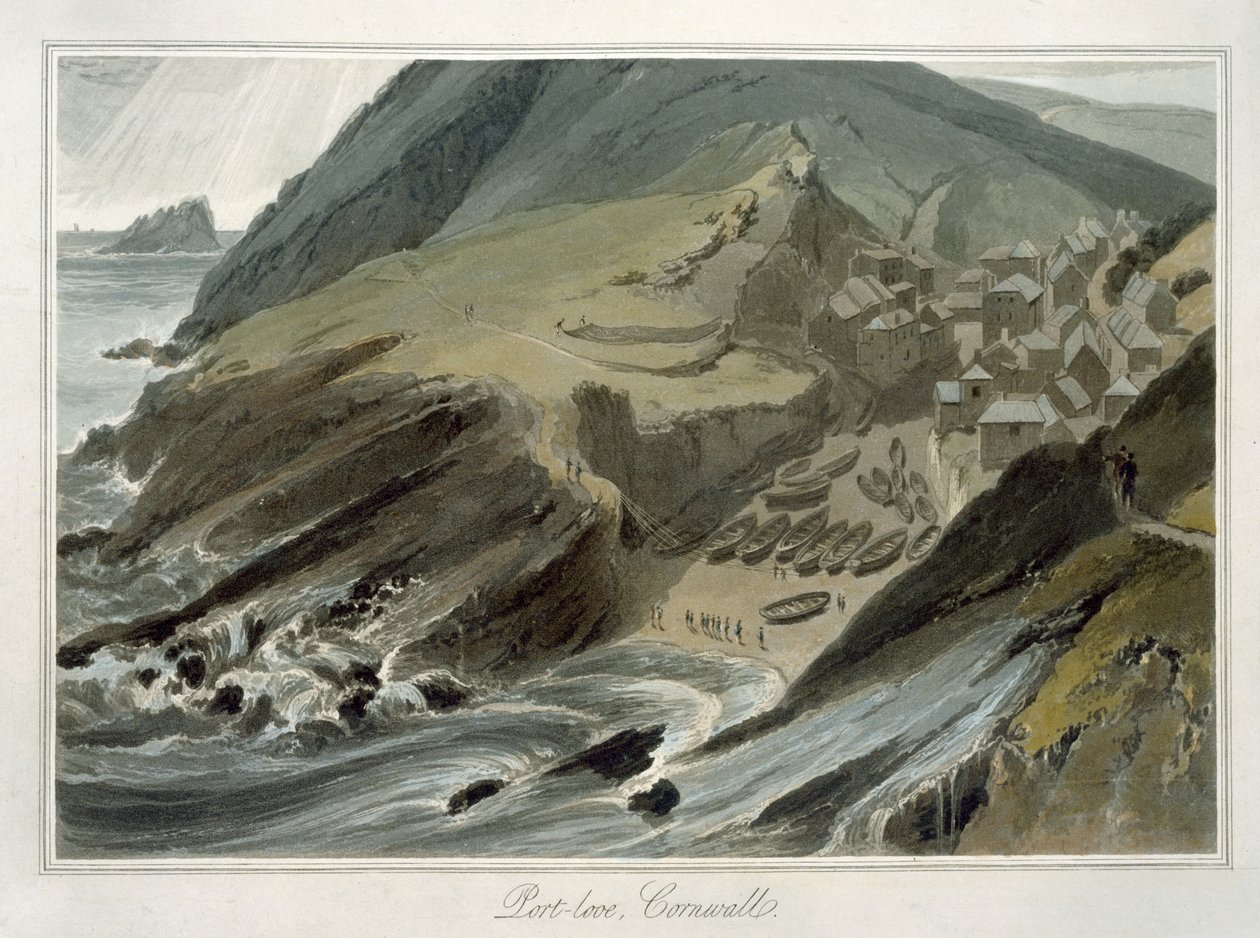 Port Looe, Cornwall, from 