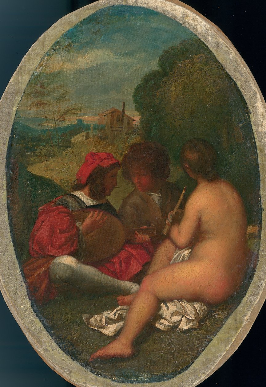 Le Concert Champetre, after Titian by William Etty