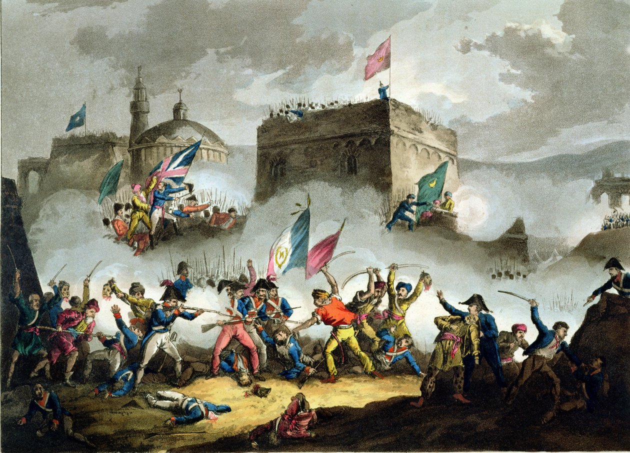 Defence of the breach at St. Jean d
