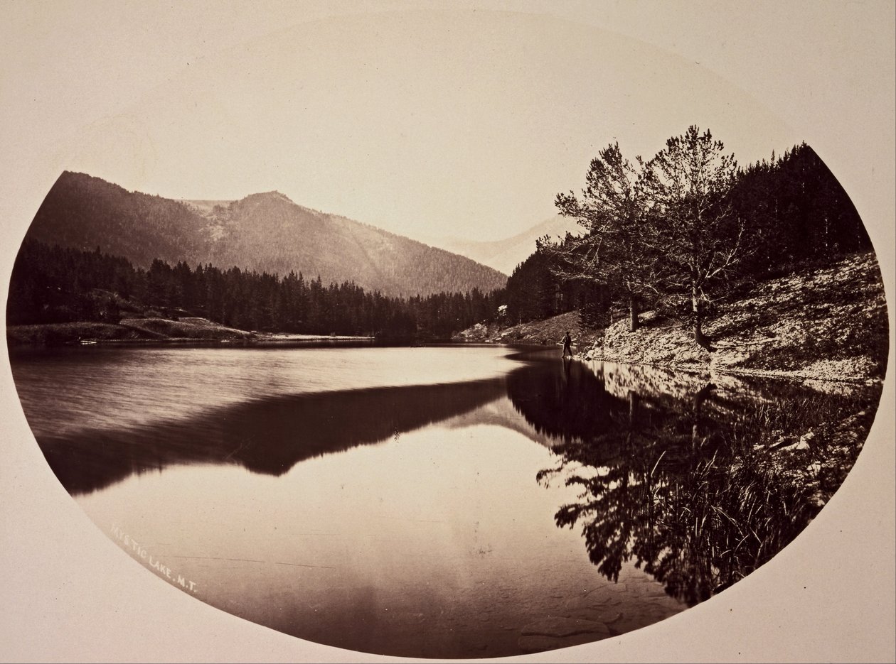 Mystic Lake by William Henry Jackson