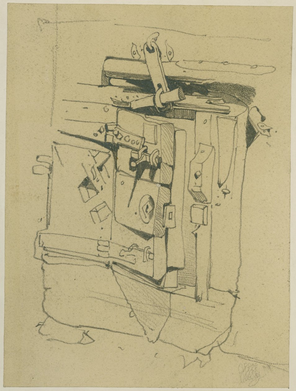 Door of a Safe by William James Muller