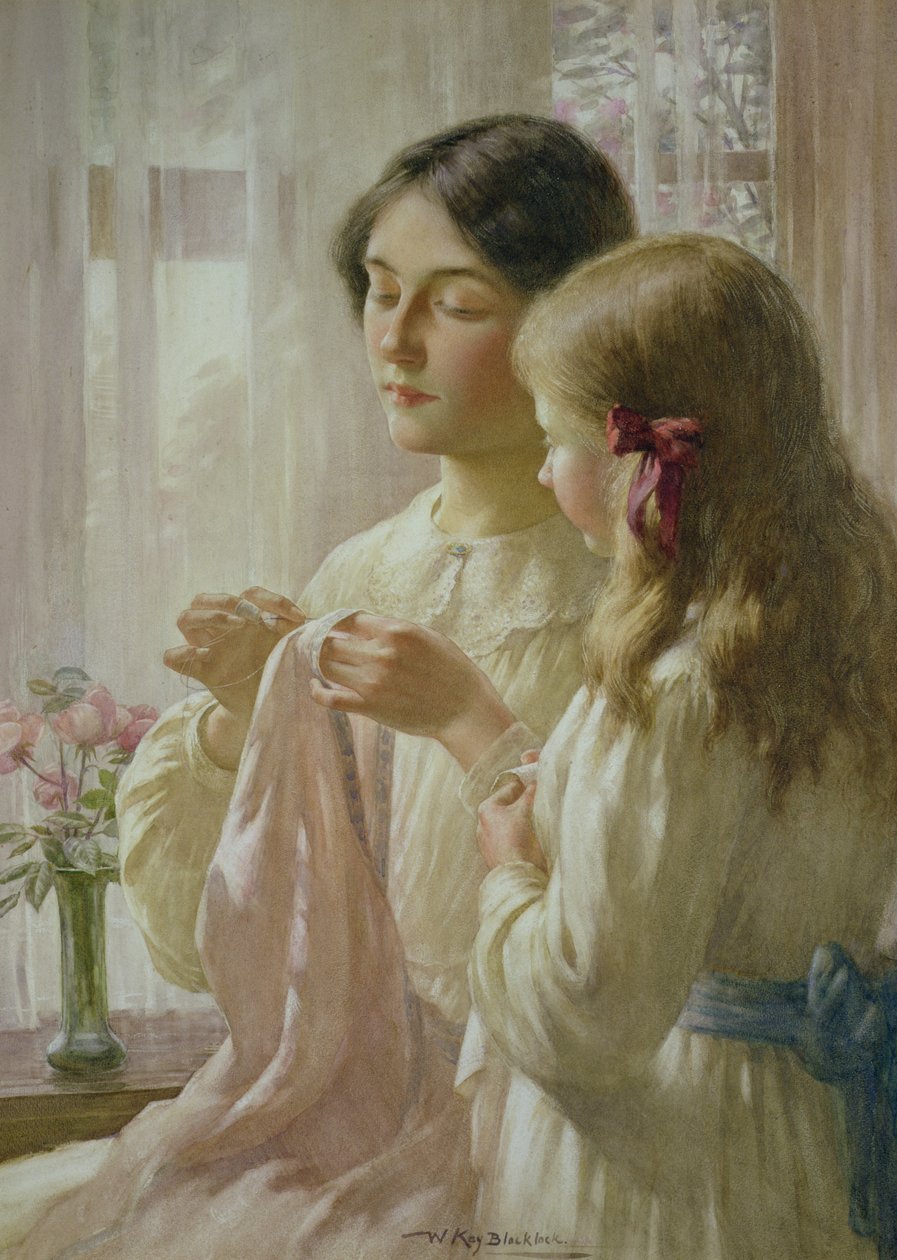 The Lesson by William Kay Blacklock