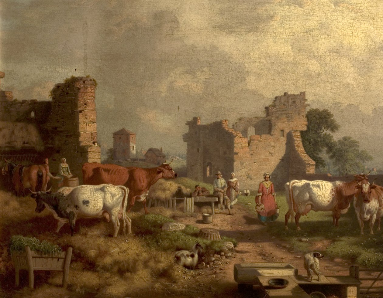 Farmyard Scene by William Malbon