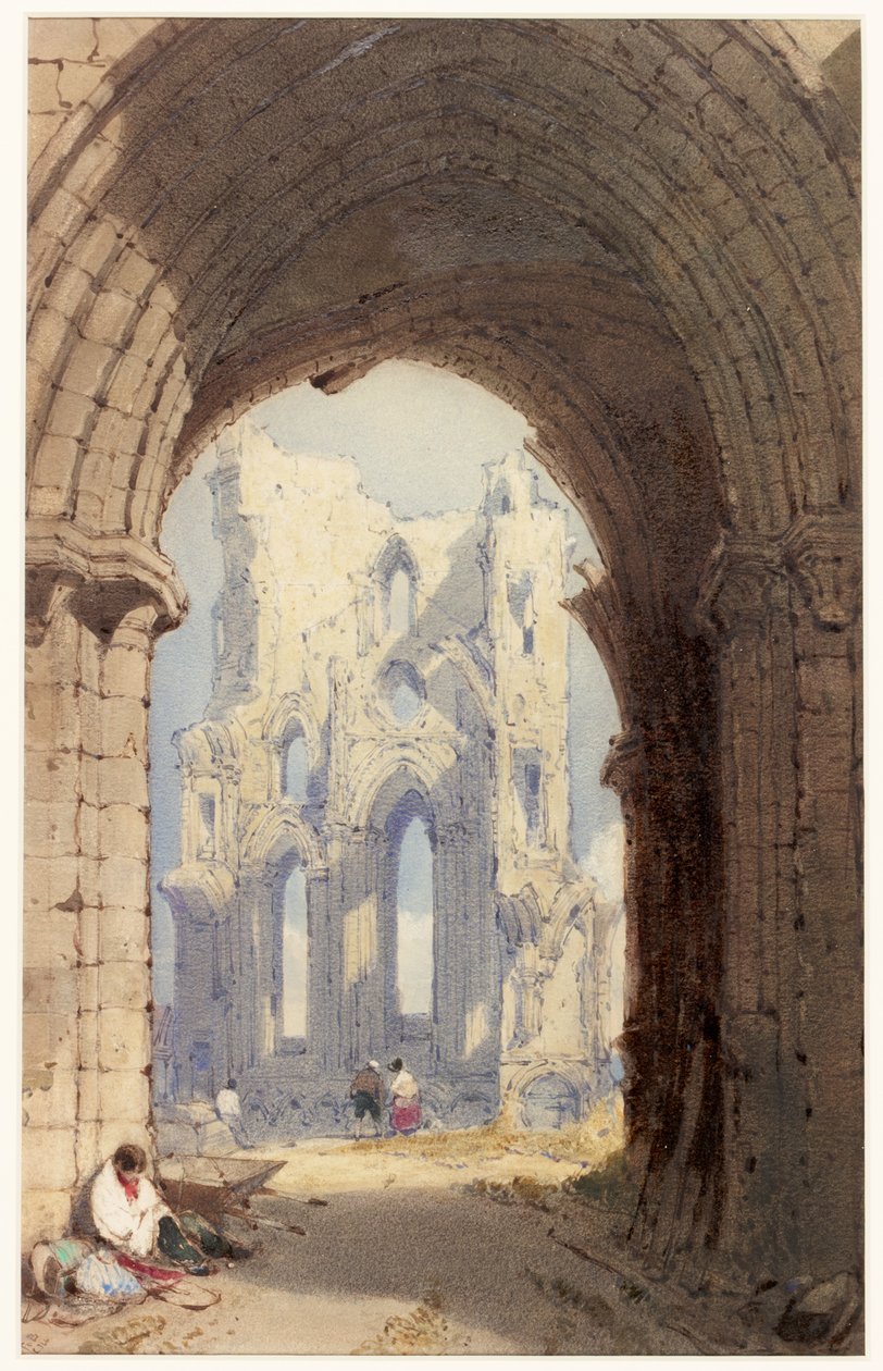 Tynemouth Priory by William Roxby Beverley