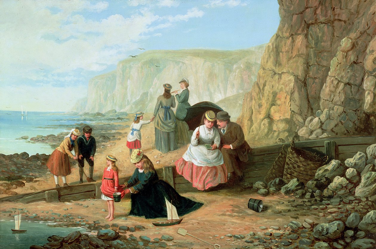 A Day at the Seaside by William Scott