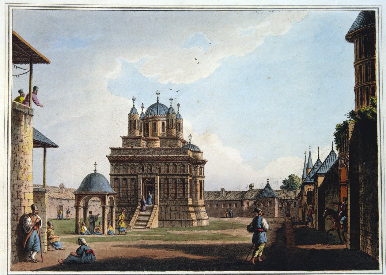 Church and Convent of St. Mary by William Watts