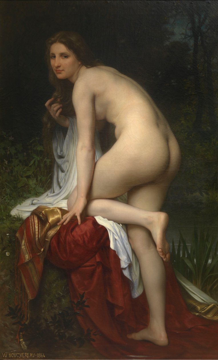 Bathing Woman by William-Adolphe Bouguereau