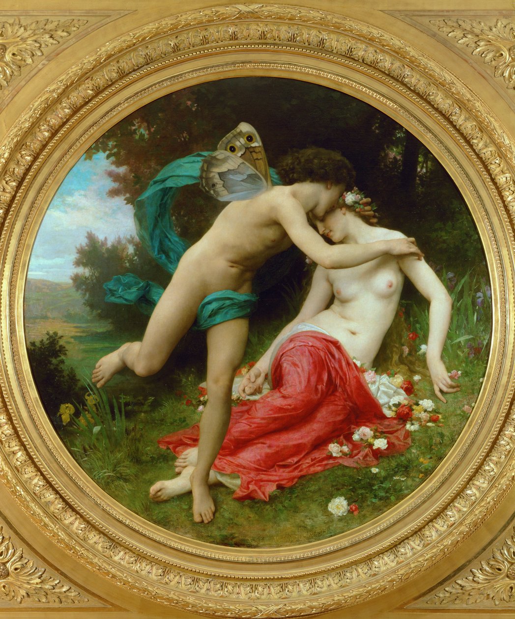 Flora and Zephir by William-Adolphe Bouguereau