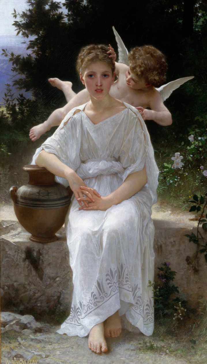 Young Love, 19th Century by William-Adolphe Bouguereau
