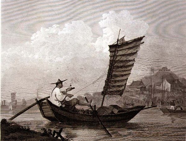 Economy of Time and Labour Exemplified in a Chinese Waterman, engraved by Thomas Medland by William (after) Alexander