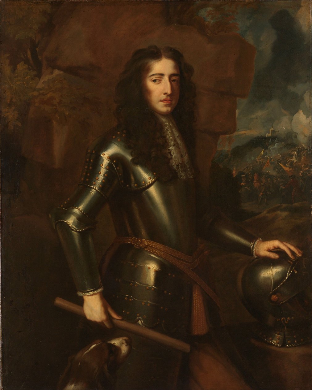 Portrait of William III by William (manner of) Wissing or Wissmig