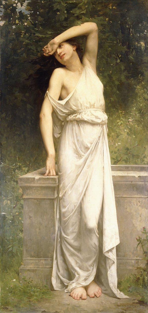 A Classical Beauty by a Well by William-Adolphe Bouguereau