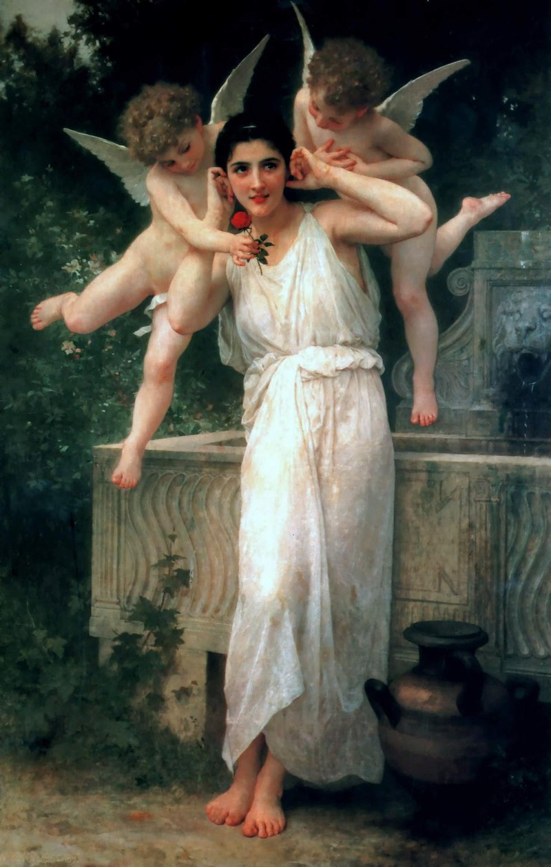 The Awakening of the Heart by William-Adolphe Bouguereau